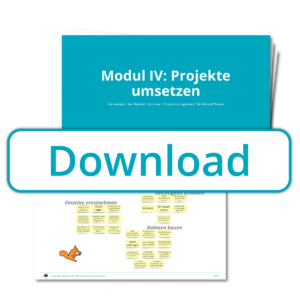 Call to Action Download Präsentation Projektmanagement Modul 4