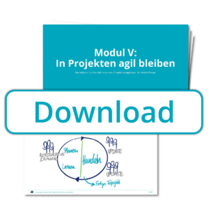 Call to Action Download Präsentation Projektmanagement Modul 5