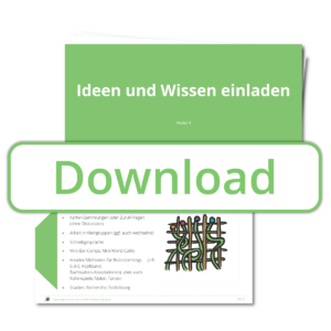 Call to Action Download Präsentation Moderation Modul 4