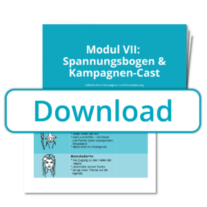 Call to Action Download Präsentation Kampagnenarbeit Modul 7